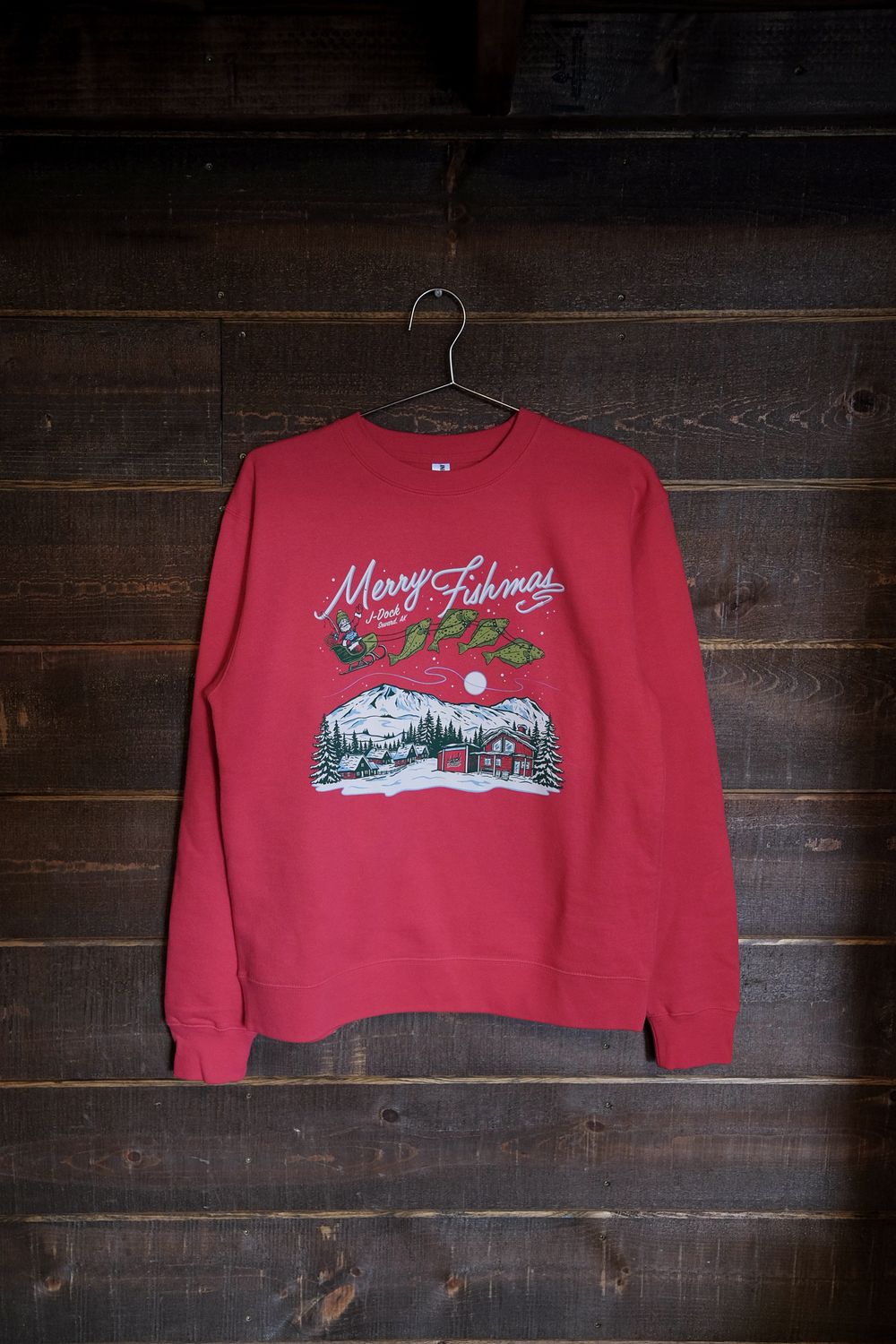 Merry Fishmas Crewneck Merry Fishmas Crewneck