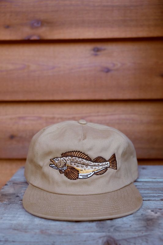 Embroidered Ling Cod Hat Embroidered Ling Cod Hat