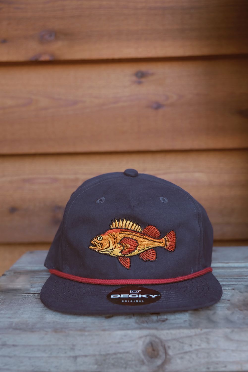Embroidered Yelloweye Hat Embroidered Yelloweye Hat