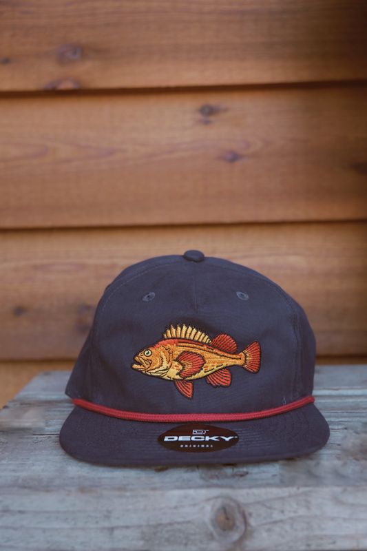 Embroidered Yelloweye Hat Embroidered Yelloweye Hat
