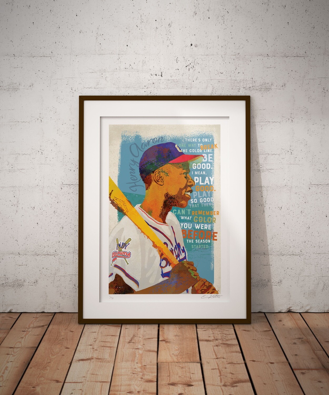 HENRY AARON — INDIANAPOLIS CLOWNS