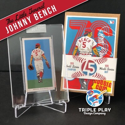 JOHNNY BENCH 1976 — Premium T206-Sized Art Card