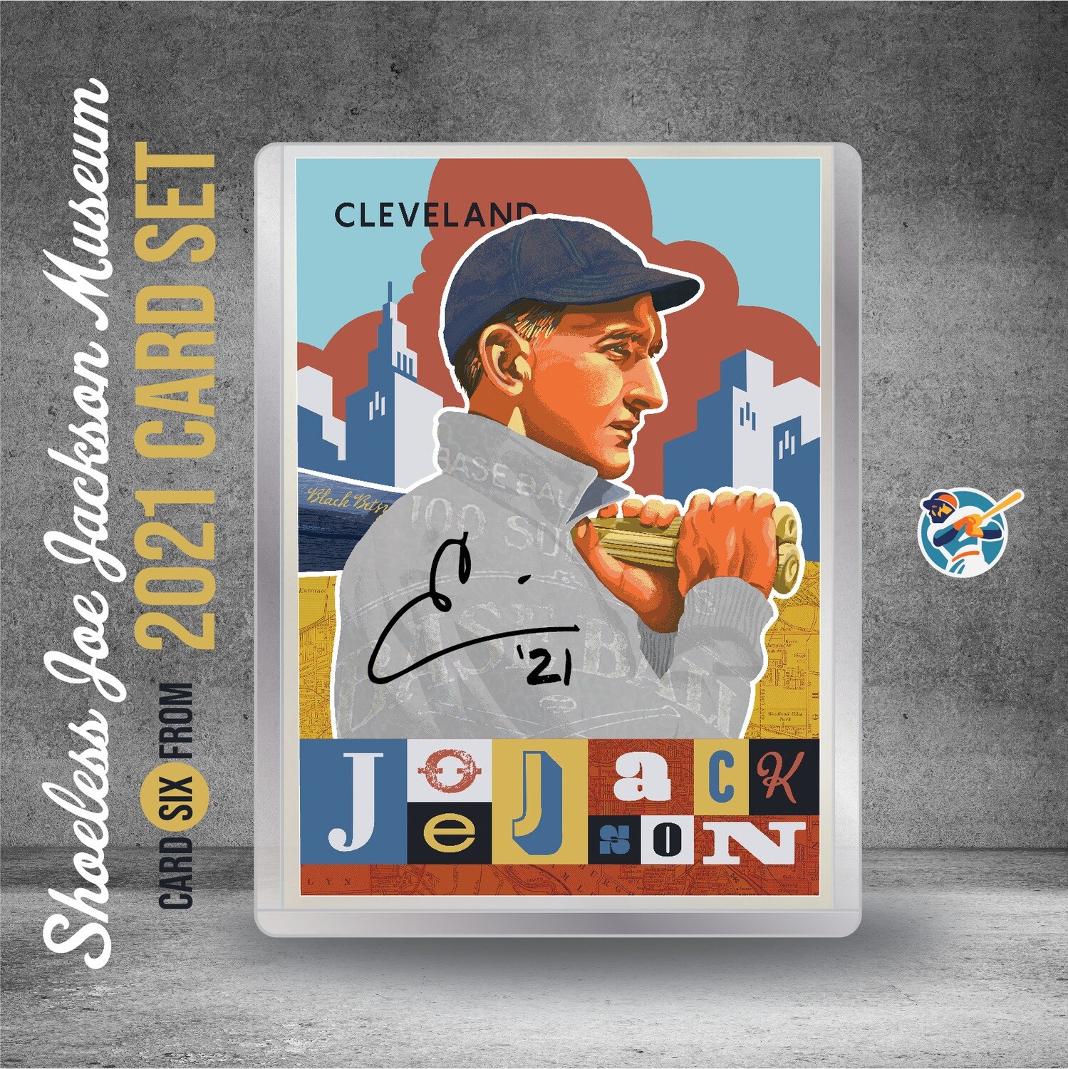 SHOELESS JOE JACKSON —  BASE SIGNATURE Variation /100