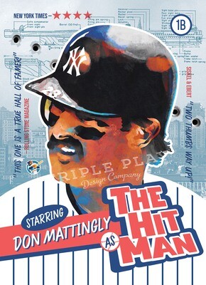 DON MATTINGLY - THE HIT MAN — 11 x 14 Print