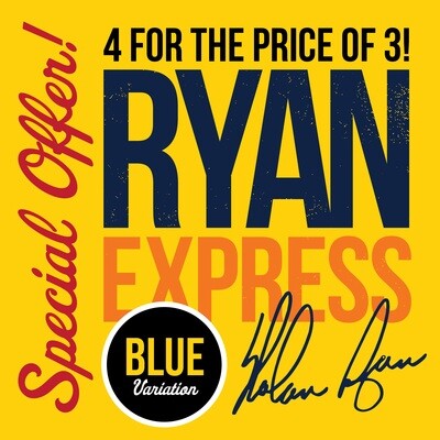 NOLAN RYAN - RYAN EXP.  SPECIAL OFFER — BLUE SIG. Variation x/25