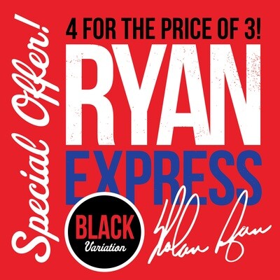 NOLAN RYAN - RYAN EXP.  SPECIAL OFFER — BLACK SIG. Variation x/50