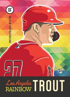 MIKE "RAINBOW" TROUT  — 11 x 14 Print