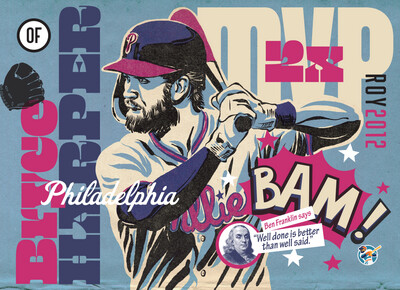Bryce "Bam Bam" Harper — 11 x 14 Print Bryce "Bam Bam" Harper — 11 x 14 Print