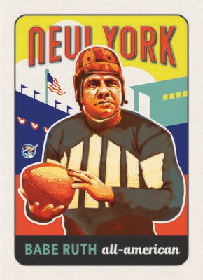 BABE RUTH - ALL-AMERICAN — 11 x 14 Print BABE RUTH - ALL-AMERICAN — 11 x 14 Print