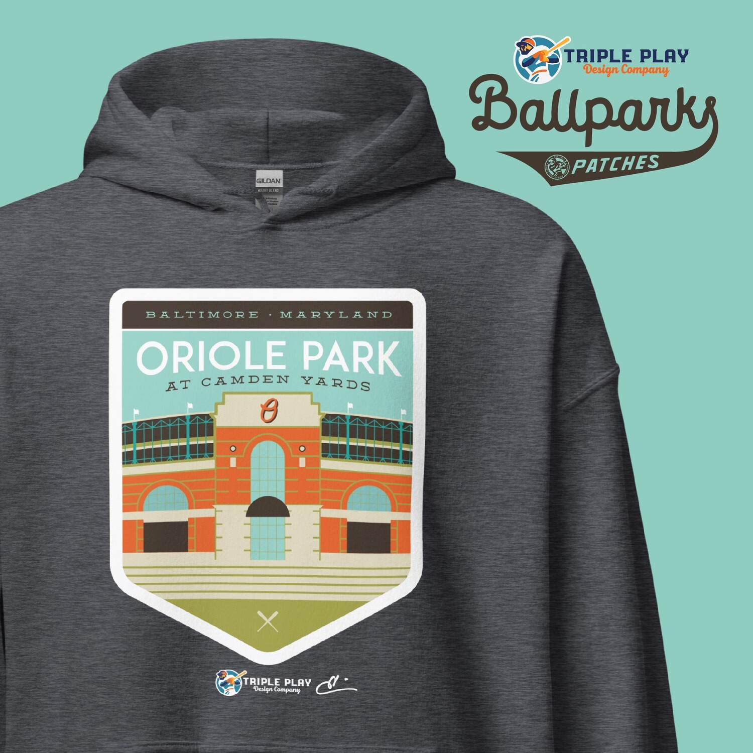 Baltimore Park Unisex Hoodie