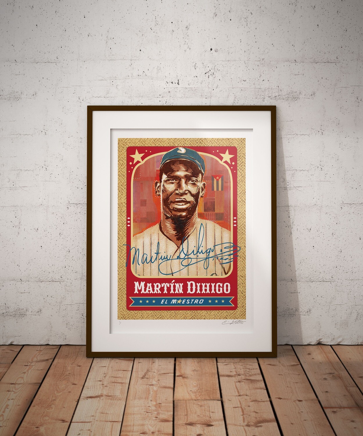MARTIN DIHIGO - EL MAESTRO — 11 x 14 Print MARTIN DIHIGO - EL MAESTRO — 11 x 14 Print