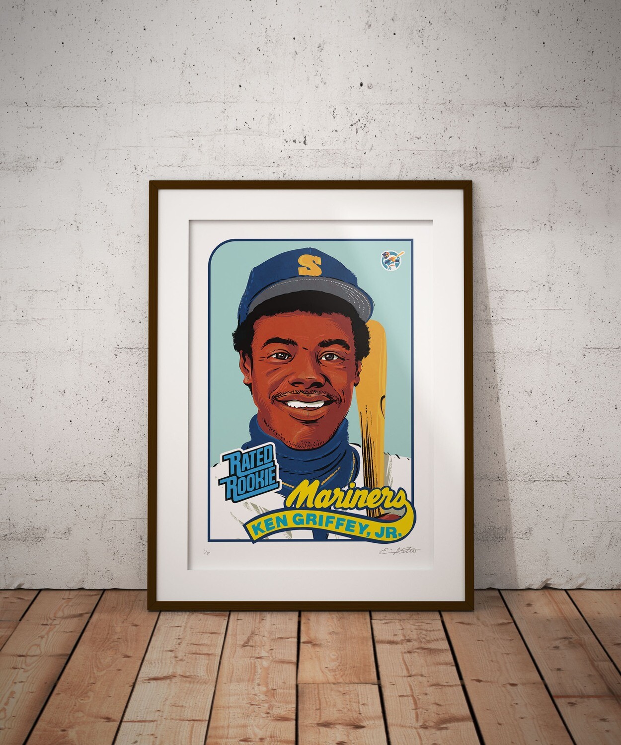 KEN GRIFFEY JR. - 1989 — 11 x 14 Print