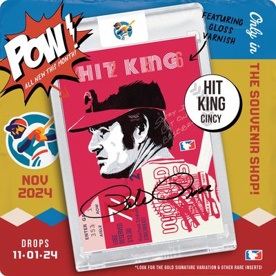PETE ROSE — HIT KING — BASEBALL CARD