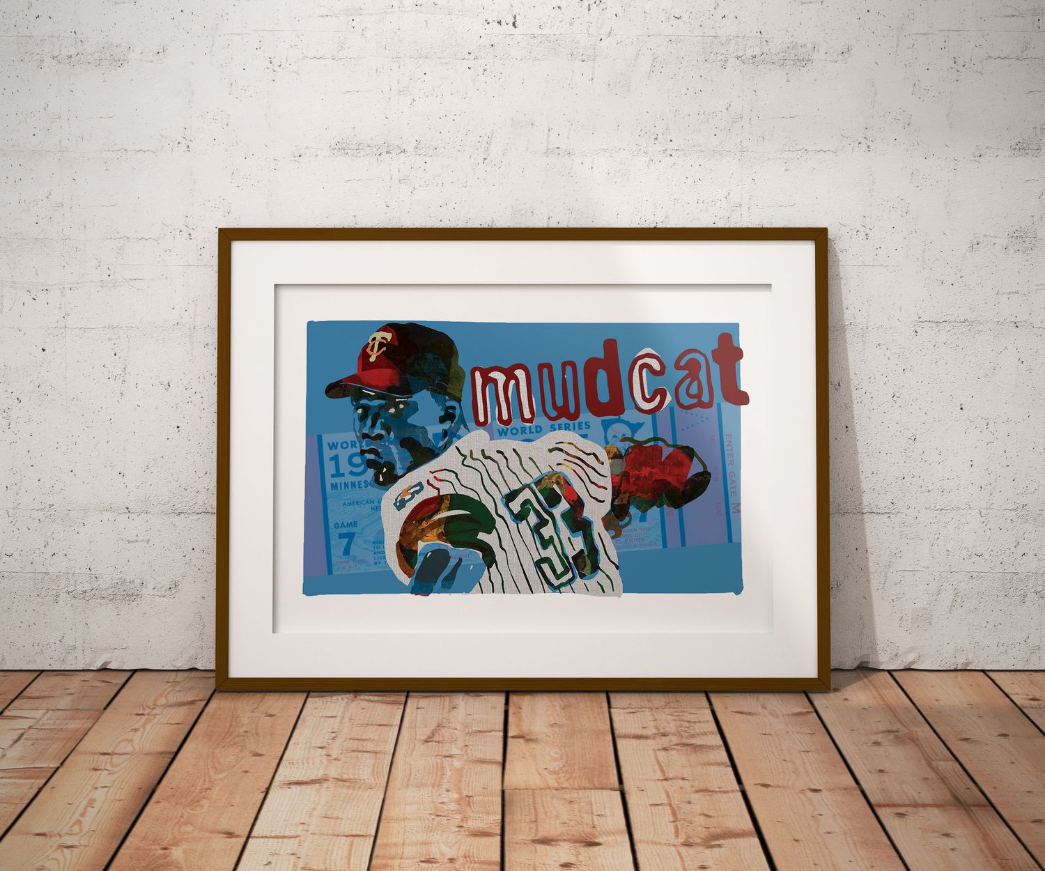 MUDCAT GRANT — 1965 WORLD SERIES