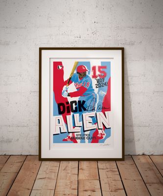 DICK ALLEN — HOF 2025 — 11 x 14 Print DICK ALLEN — HOF 2025 — 11 x 14 Print