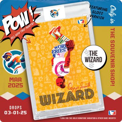 OZZIE SMITH — WIZARD — BASEBALL CARD
