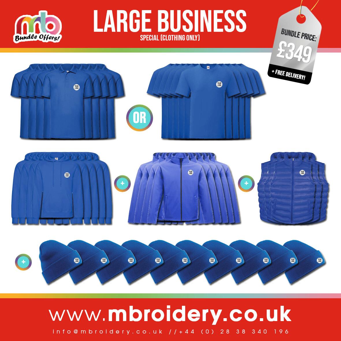 Large Business Special (Clothing Only)