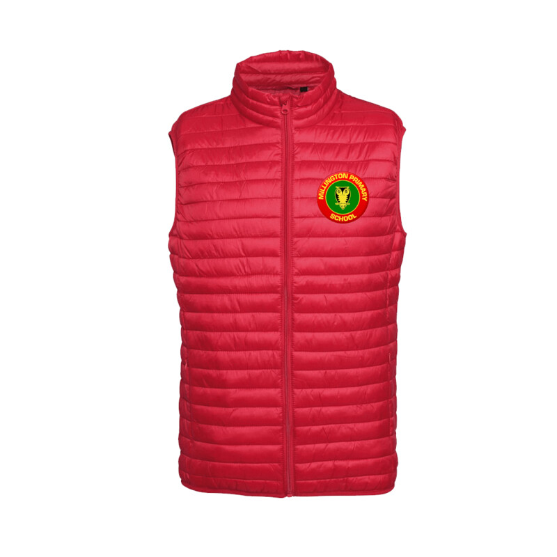 Ladies Millington PS Bodywarmer - Red