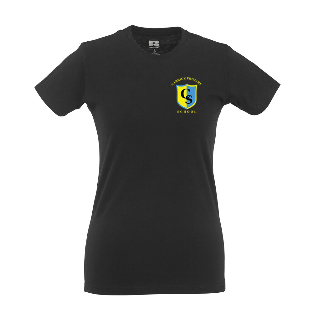 Women's Staff Carrick PS Tee - Black