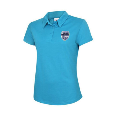 Women's Beechlawn School Ultra Cool Polo Shirt - Sapphire Blue