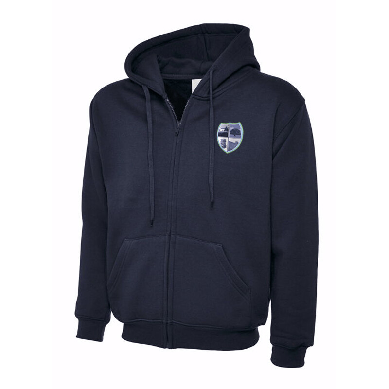 Unisex Beechlawn Full Zip Hoody - Navy
