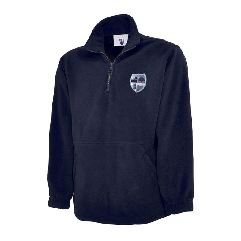 Unisex Beechlawn 1/4 Zip Fleece - Navy