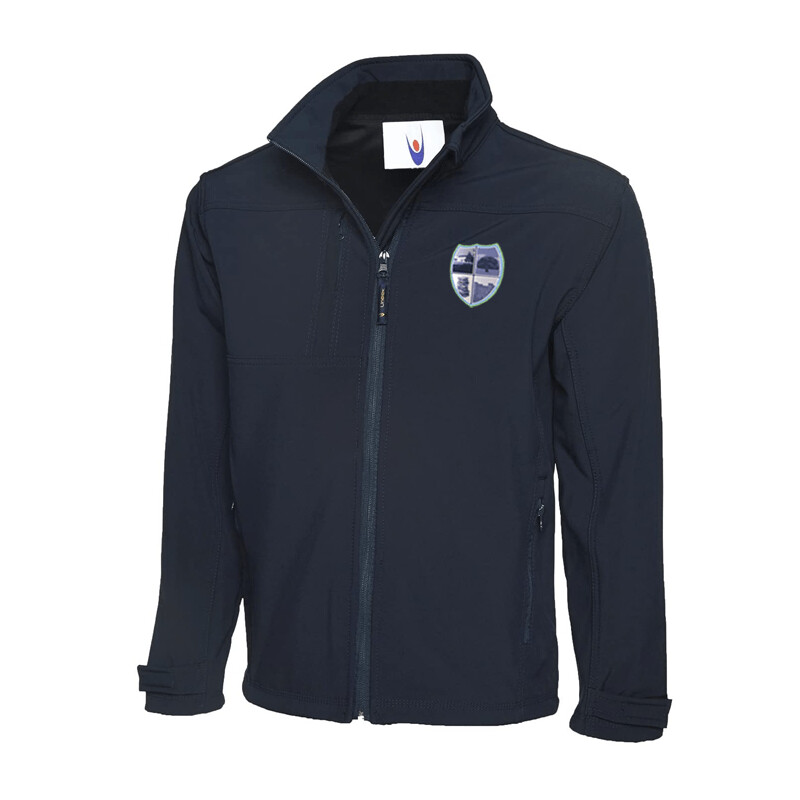 Unisex Beechlawn School Full Zip Softshell - Navy