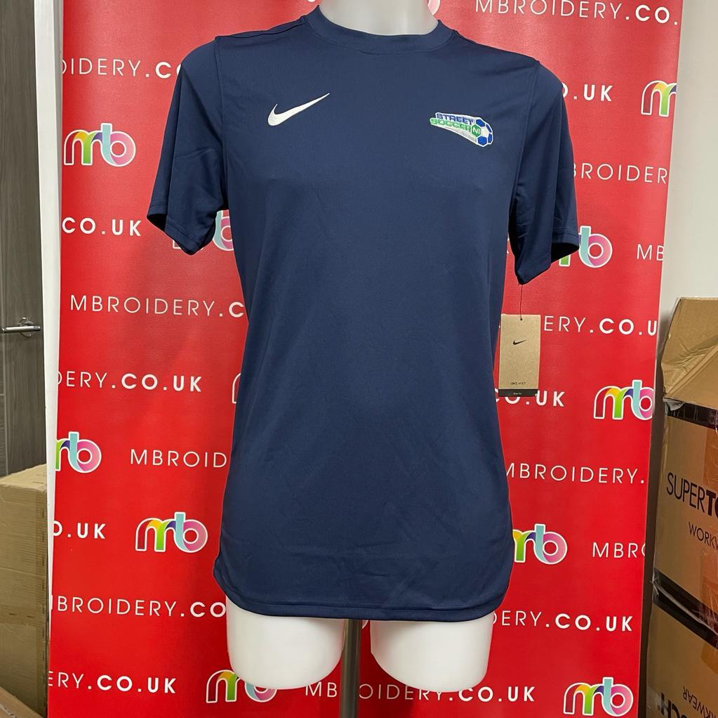 Official Street Soccer NI Tee - Navy