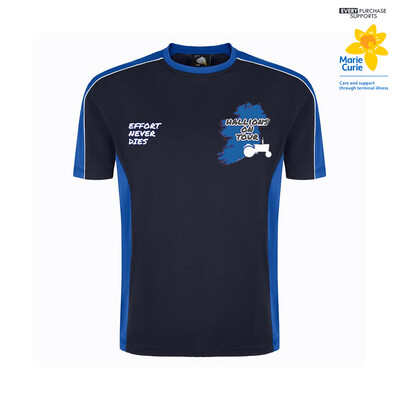 Navy/Royal T-Shirt Hallions on Tour