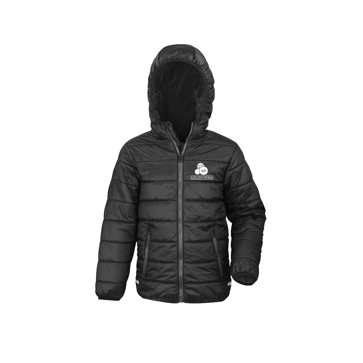 Official Southpaw Black Padded Jacket (Kids)