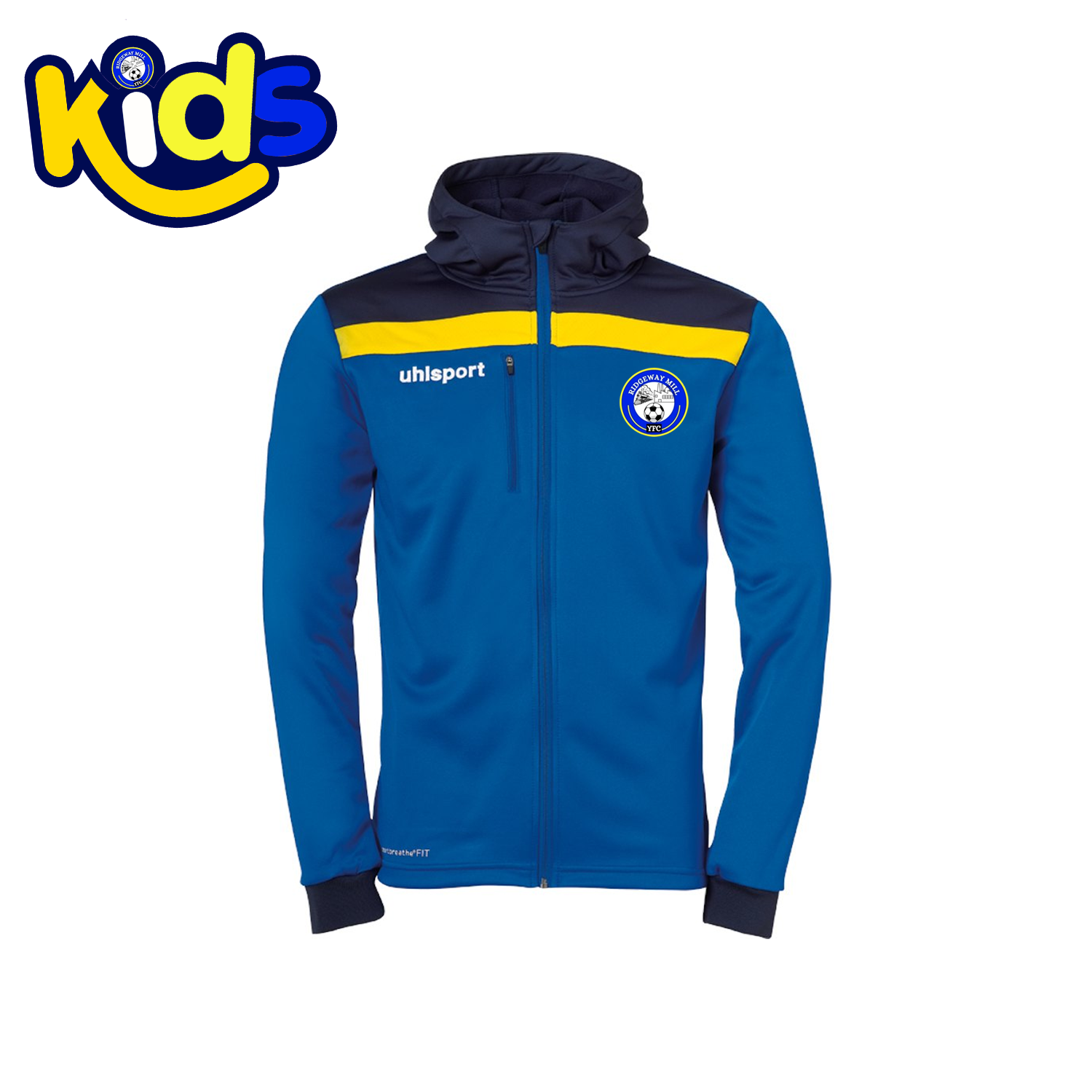 Kids Ridgeway Mill Youth FC Club Multihood Jacket
