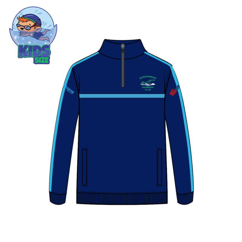 Kids Dungannon Swimming Club 1/4 Zip