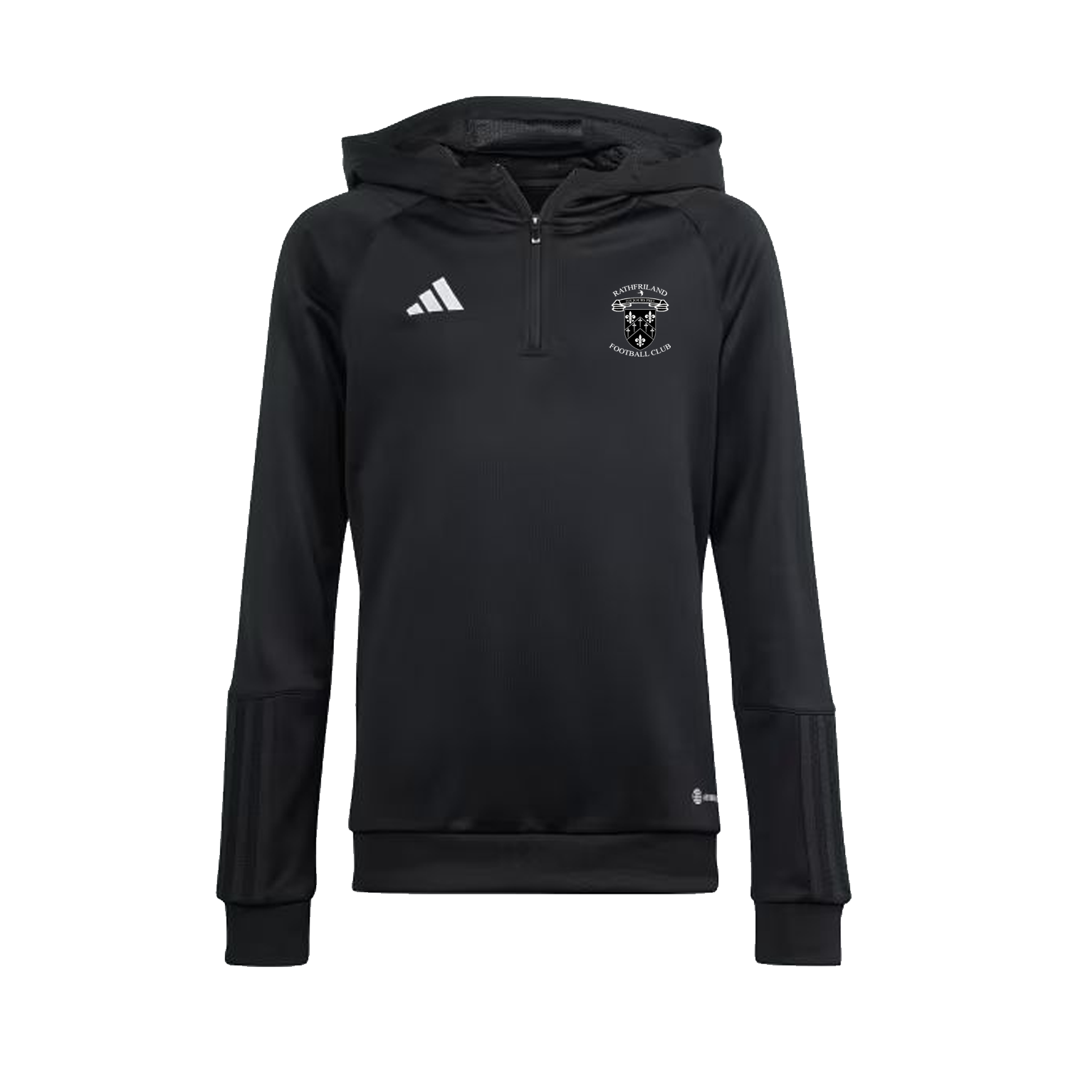 Rathfriland FC Adidas Black Tiro Hoodie