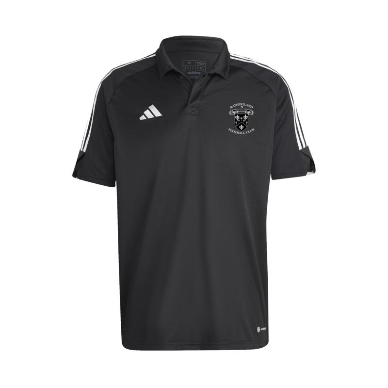 Rathfriland FC Adidas Tiro Black Polo