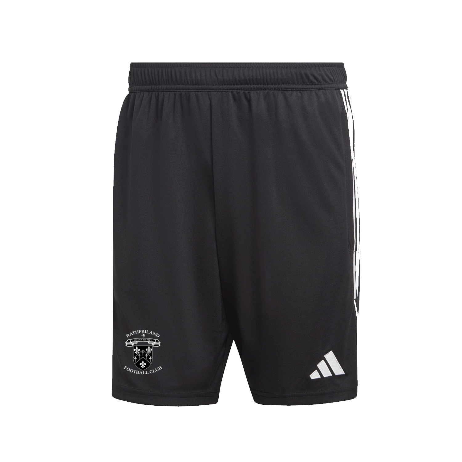 Rathfriland FC Adidas Training Black Shorts