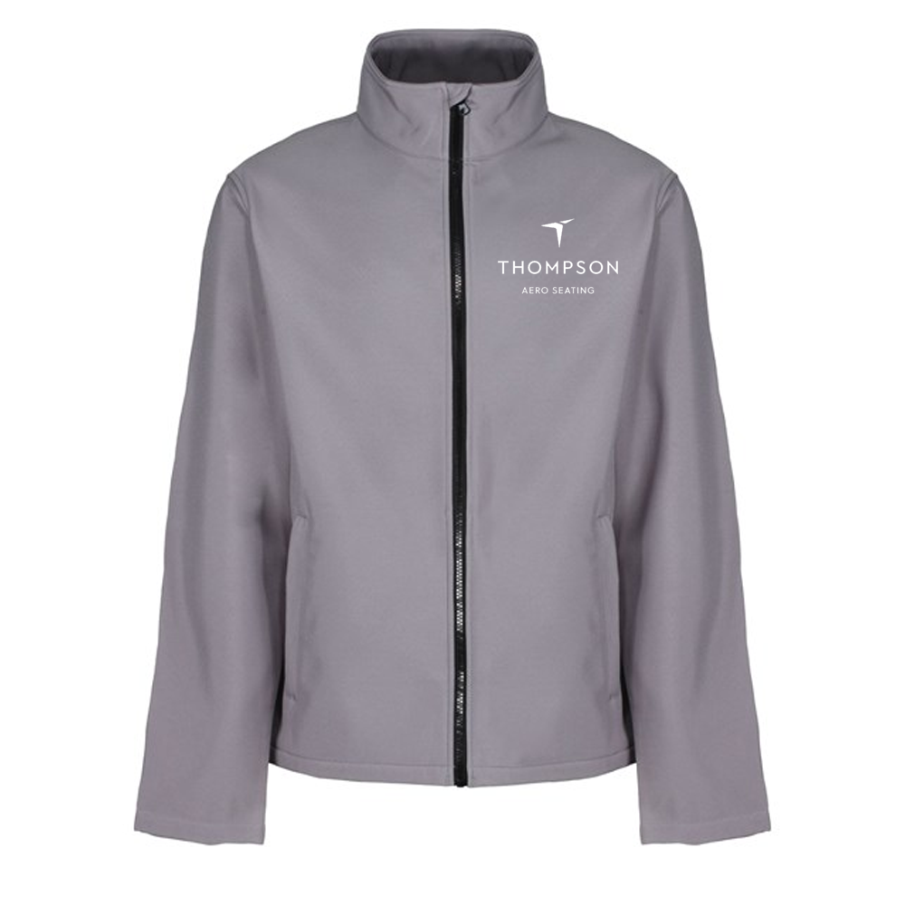 Thompson Aero Seating  Grey Softshell Jacket
