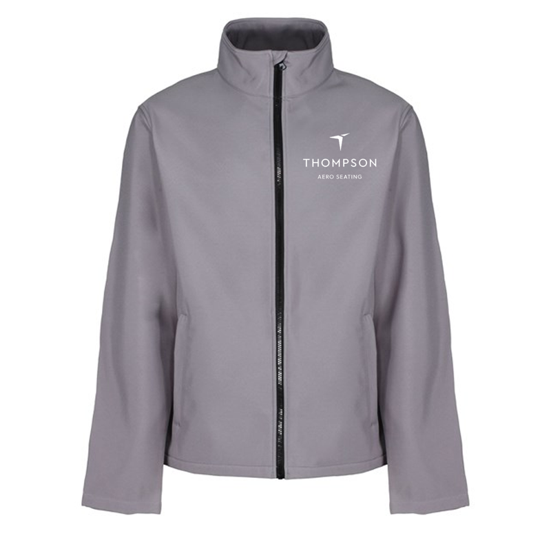 Thompson Aero Seating  Grey Softshell Jacket