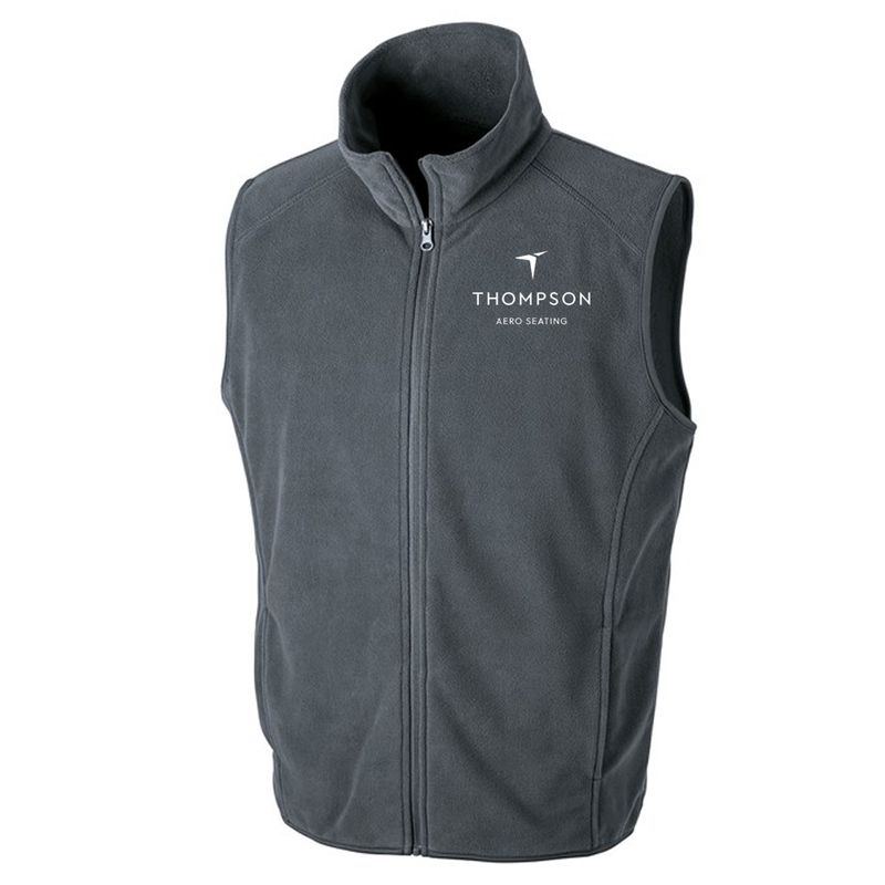 Thompson Aero Seating Grey Fleece Gilet