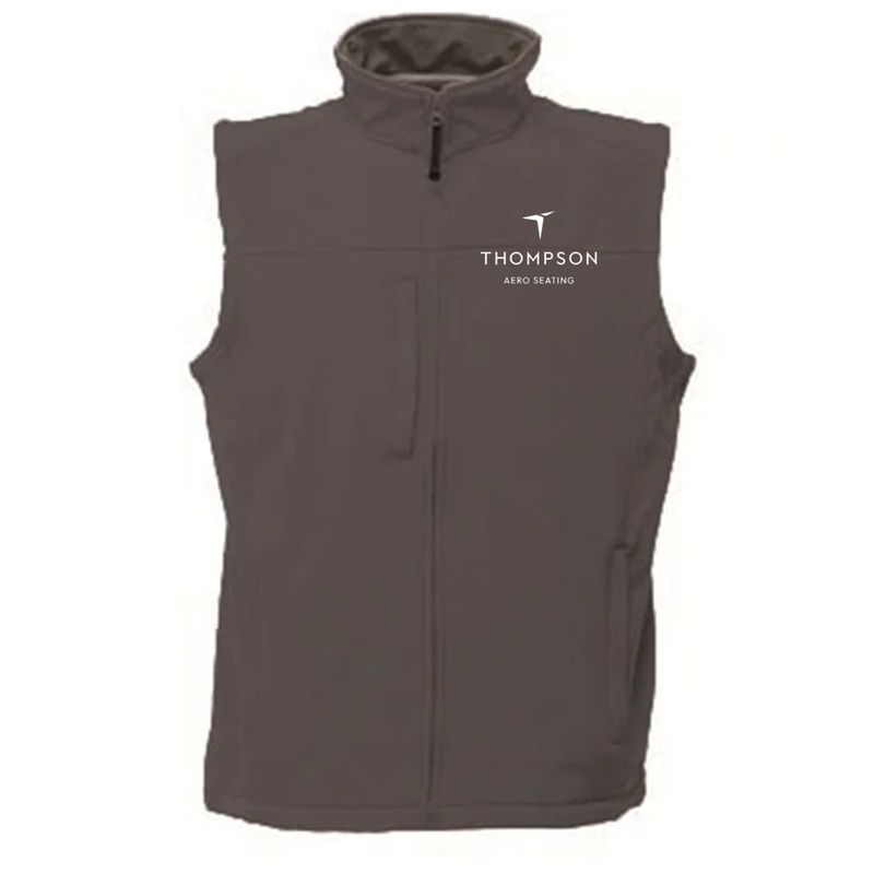 Thompson Aero Seating  Grey Softshell Gilet