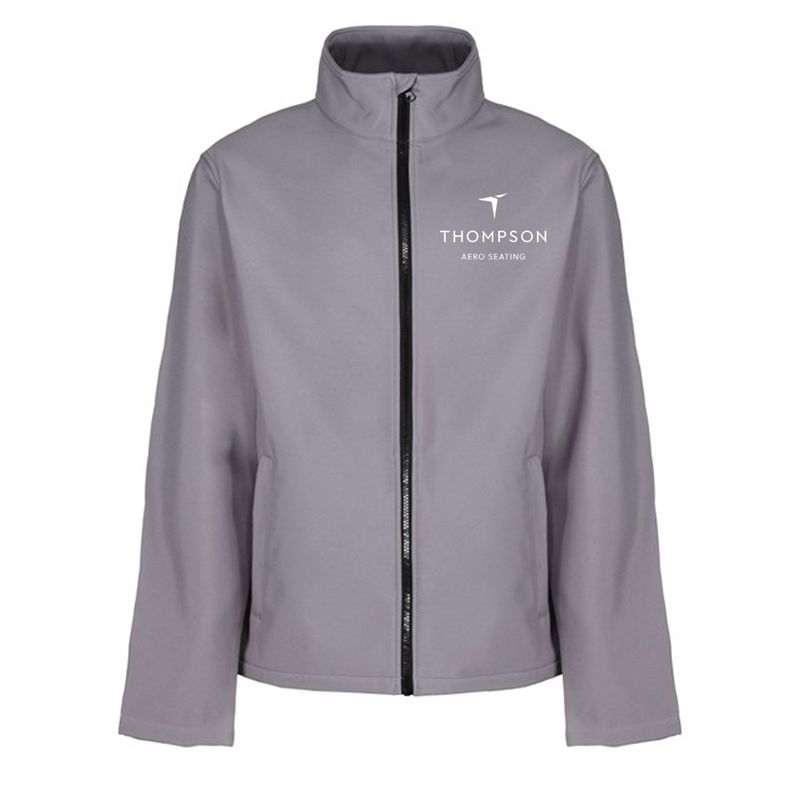 Thompson Aero Seating  Grey Softshell Jacket