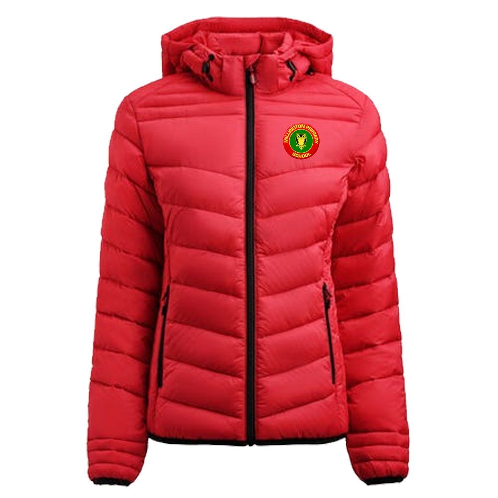 Ladies Red Millington PS Jacket