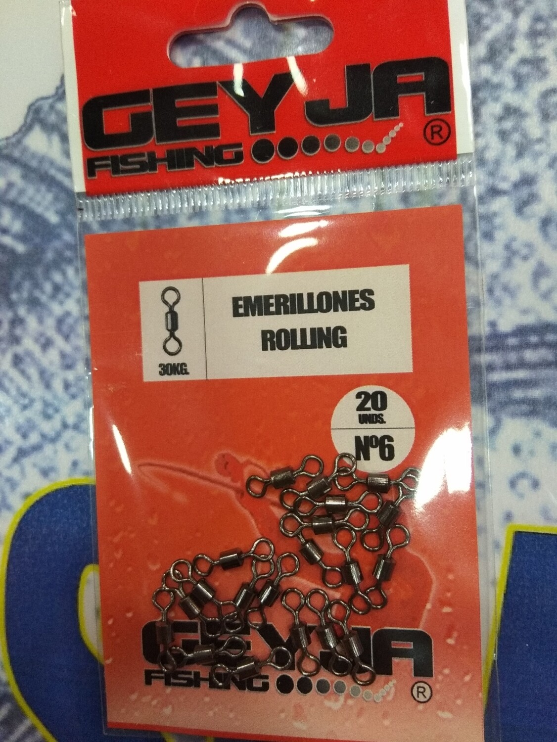 Rolling num6 - 20uni - 30kg Geyja