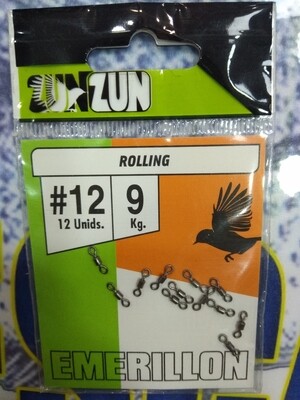 Rolling num12 - 12unid - 9kg