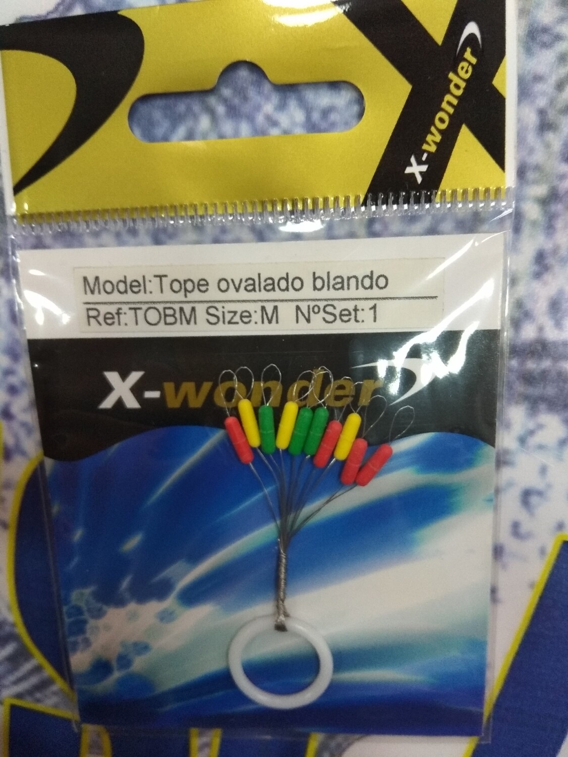 Deslizante tope silicona - M - 10unid