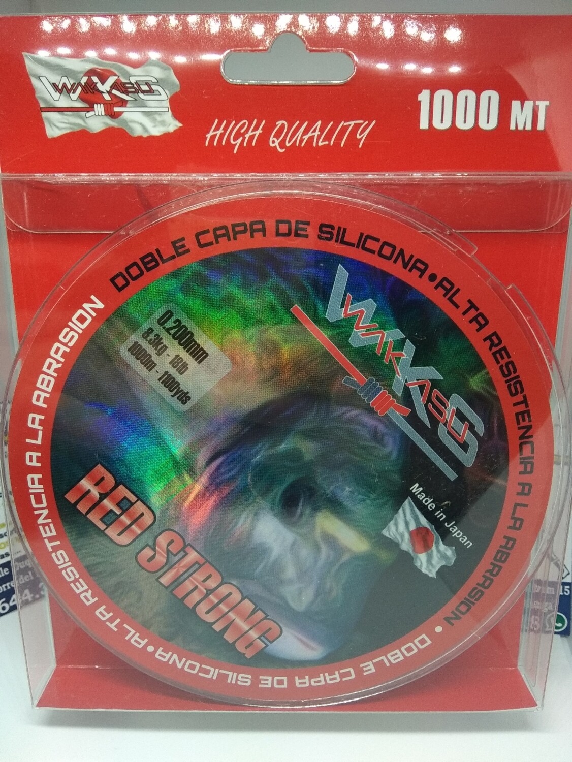 Linea 1000mtr - 0.20mm - 8,3kg - wakasu