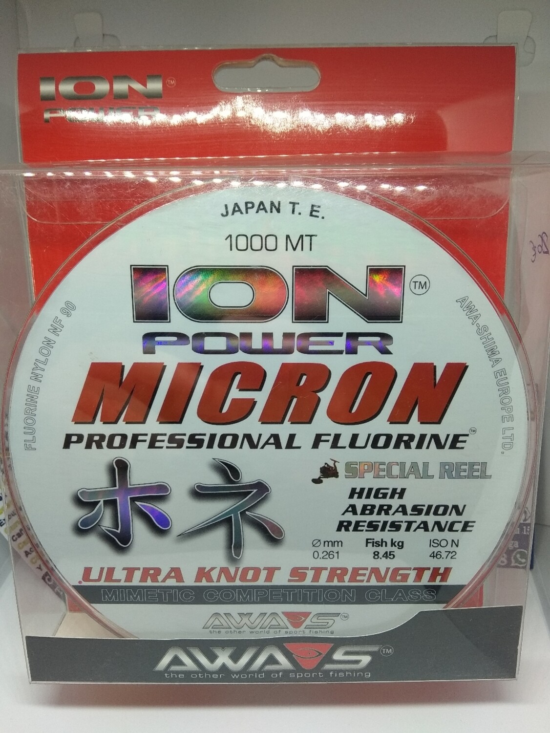 Linea 1000mtr - 0.261mm - 8,45kg - awashima