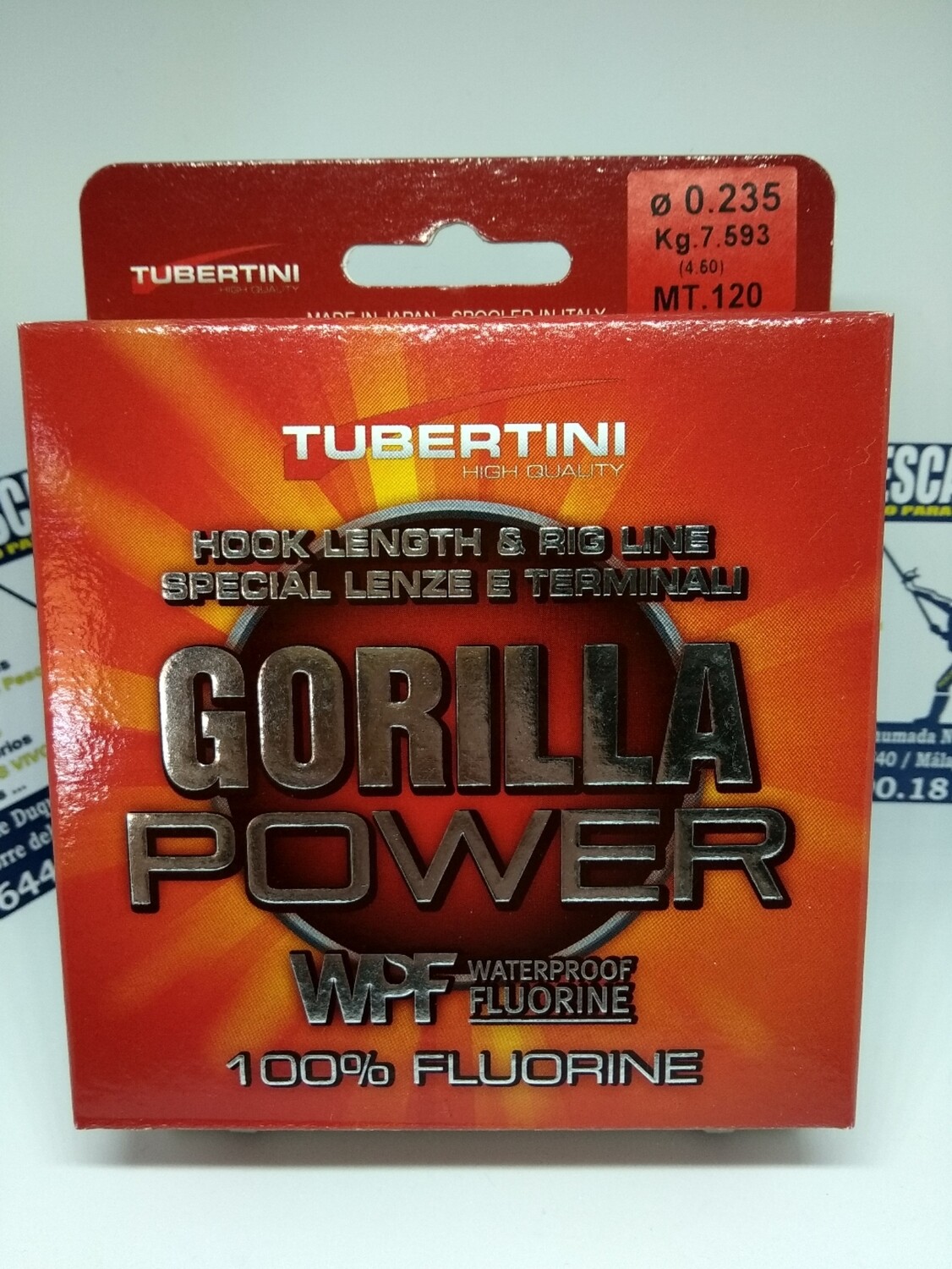 Linea 120mt - 0.235mm - 7,593kg - tubertini