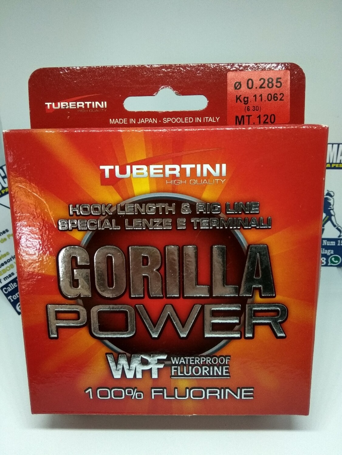 Linea 120mt - 0.285mm - 11,06kg - tubertini