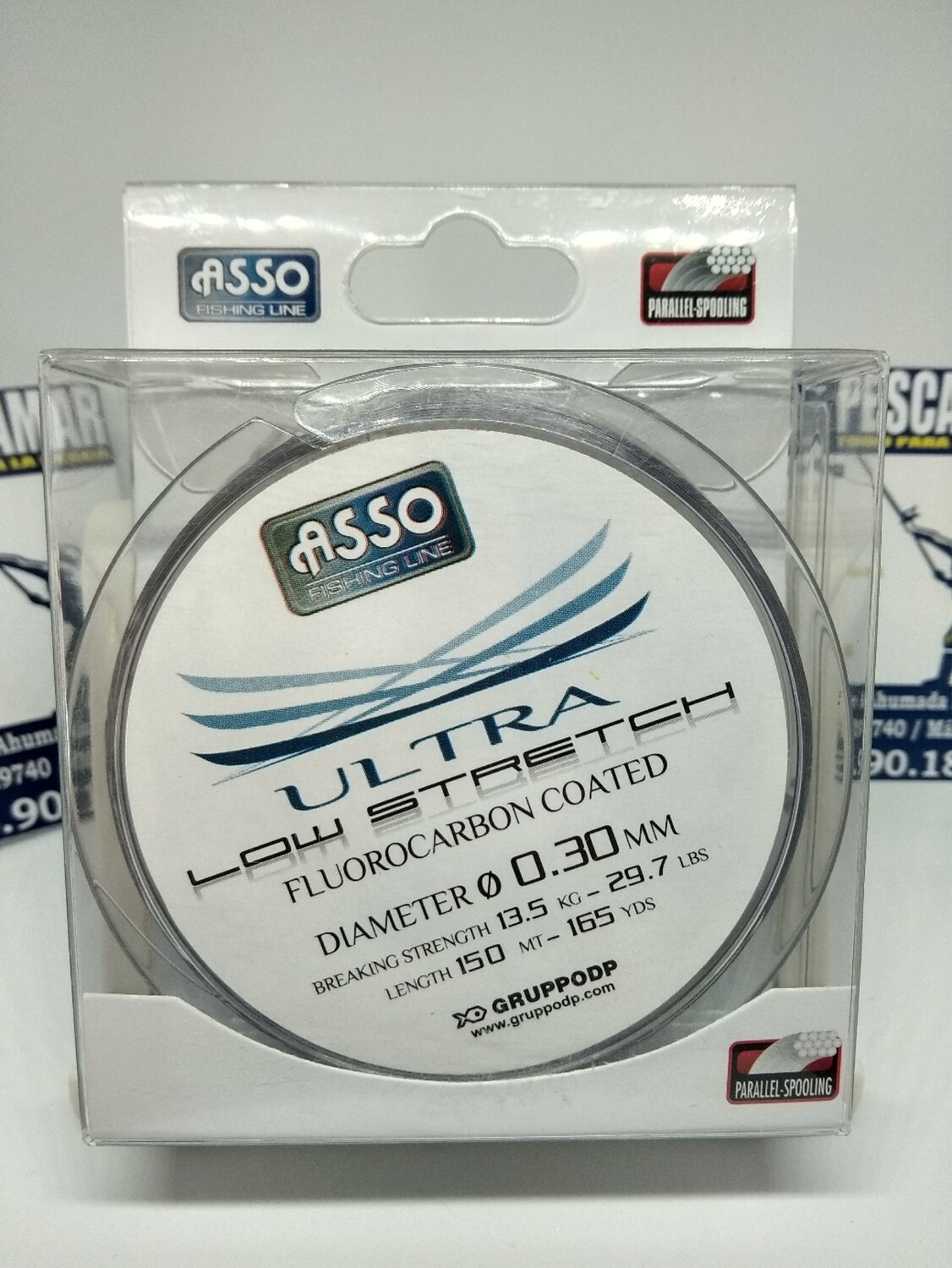 Linea 150mt - 0.30mm - 13,5kg - asso