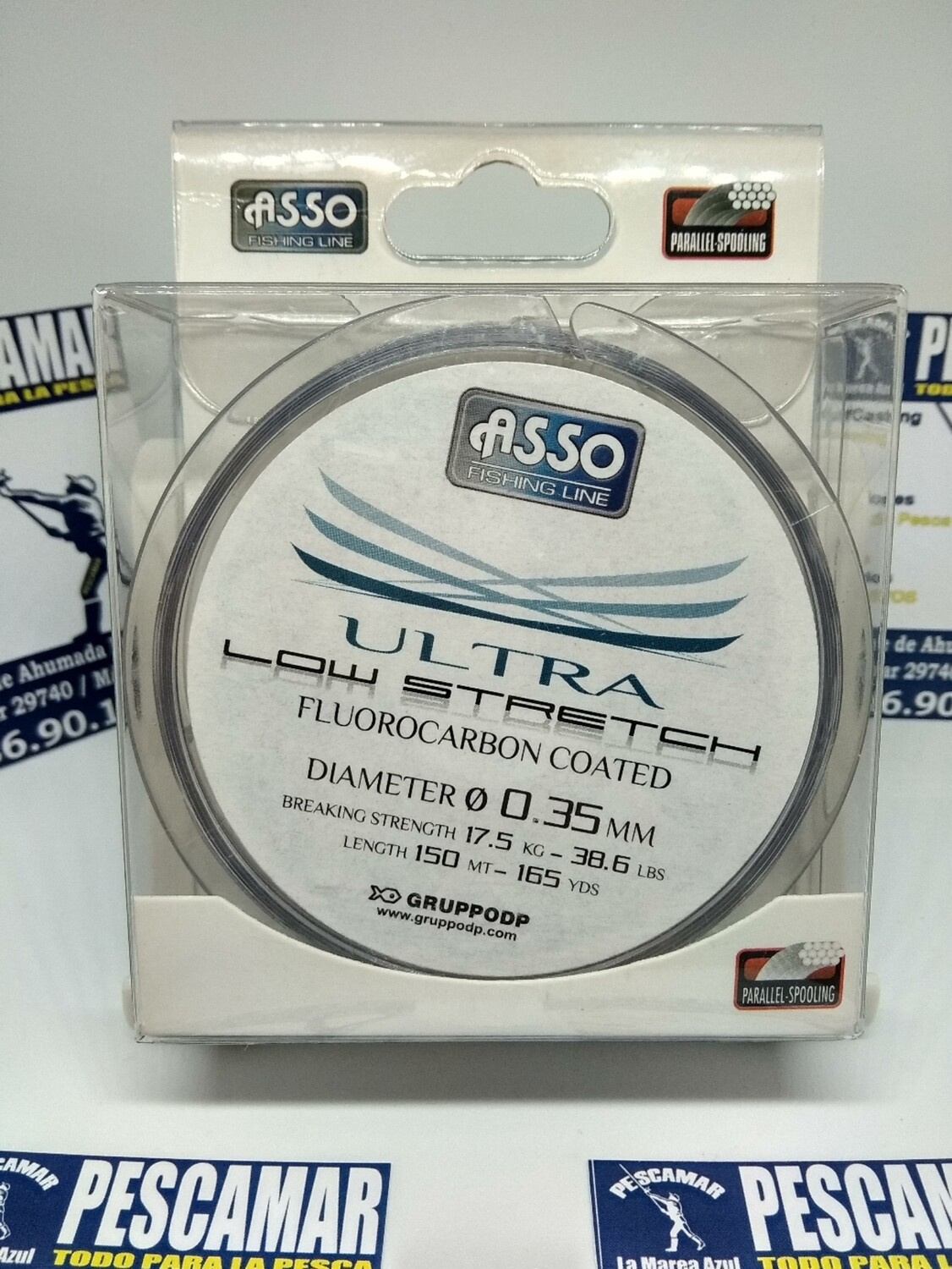 Linea 150mt - 0.35mm - 17,50kg - asso
